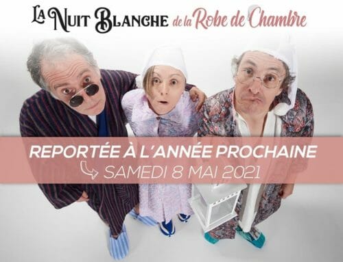 La « Nuit Blanche de la Robe de Chambre » au Parc Soubise  est reportée en  2021