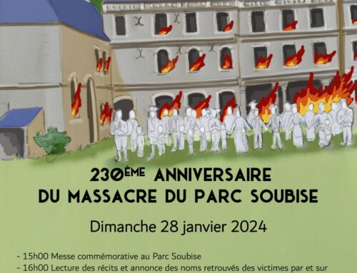 Commémoration du 230ème anniversaire du passage de la colonne infernale au parc Soubise – le 28 janvier 1794